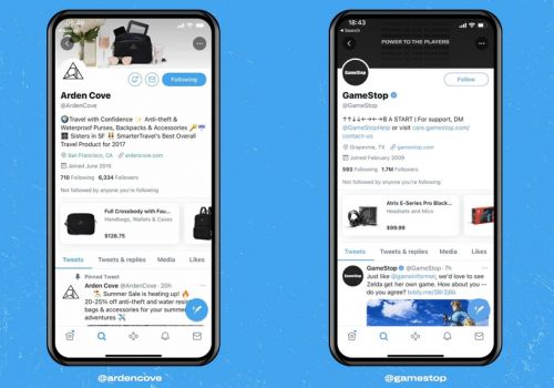 Twitter giới thiệu tính năng mua sắm
